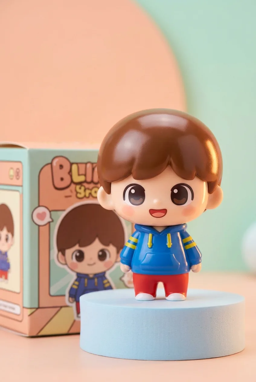 Nano Banana example — Blind-box chibi toy