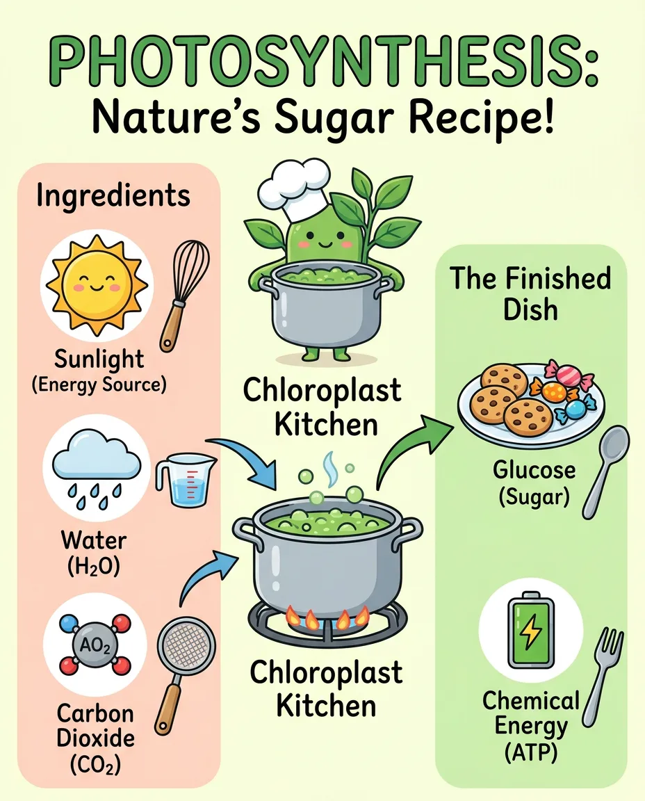 Nano Banana example — Concept-as-recipe infographic